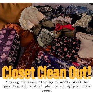 Closet Clean Out!